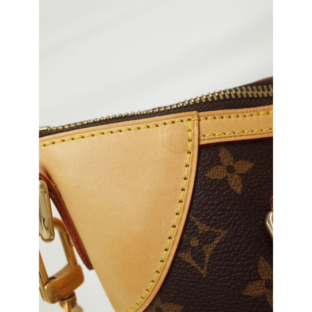 Louis Vuitton Monogram Leather Brown Odeon Bag - Picture 6 of 8